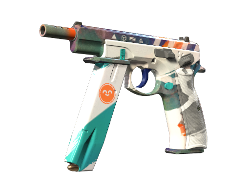 Buy CS2 pistol CZ75-Auto | Slalom (Minimal Wear) skin