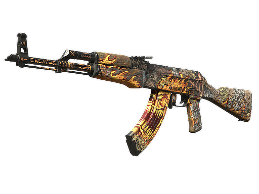 Buy CS2 rifle StatTrak™ AK-47 | Searing Rage (Field-Tested) skin
