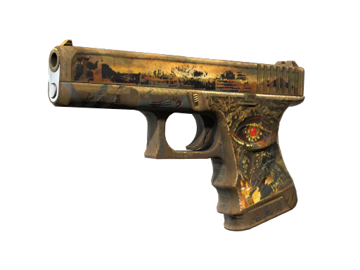 Buy CS2 pistol Glock-18 | Ramese's Reach (Battle-Scarred) skin