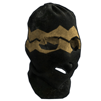 Buy Rust clothing Double Yellow Balaclava skin