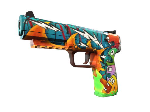 Buy CS2 pistol StatTrak™ Five-SeveN | Angry Mob (Factory New) skin