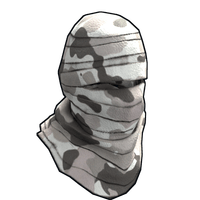 Buy Rust clothing Arctic Protection Burlap Headwrap skin