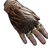 Buy Rust clothing Gold Chains Leather Gloves skin