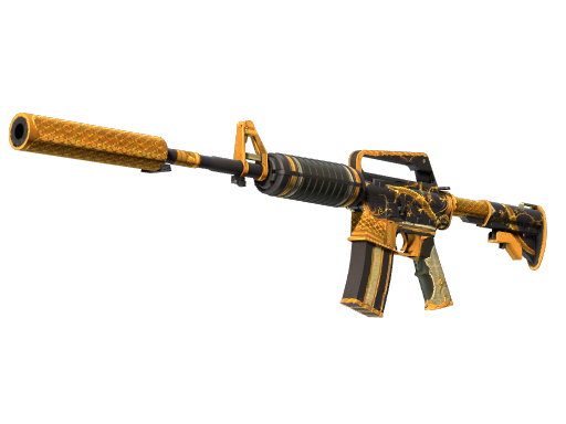 Buy CS2 rifle StatTrak™ M4A1-S | Golden Coil (Field-Tested) skin
