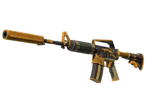 Buy CS2 rifle M4A1-S | Golden Coil (Battle-Scarred) skin