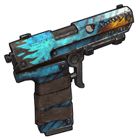Buy Rust weapon Bitin' Dog SAP skin