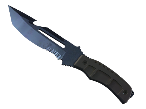 Buy CS2 knife ★ Survival Knife | Blue Steel (Battle-Scarred) skin