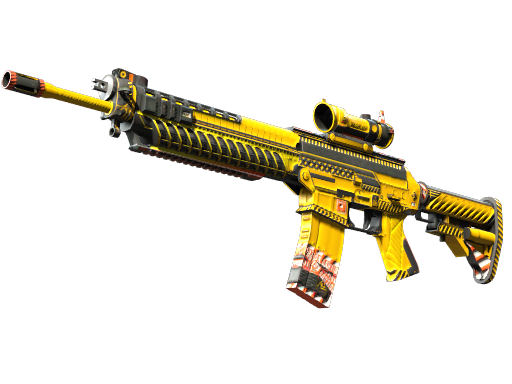 Buy CS2 rifle Souvenir SG 553 | Hazard Pay (Minimal Wear) skin