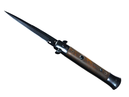 Buy CS2 knife ★ StatTrak™ Stiletto Knife | Blue Steel (Minimal Wear) skin