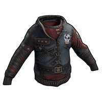 Buy Rust clothing Punkish Hoodie skin