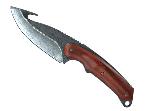 Buy CS2 knife ★ StatTrak™ Gut Knife | Damascus Steel (Field-Tested) skin