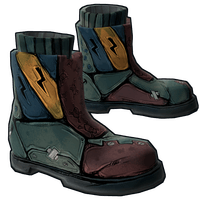 Buy Rust clothing Cel Shading Boots skin