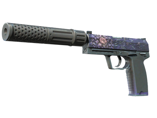 Buy CS2 pistol StatTrak™ USP-S | Black Lotus (Factory New) skin