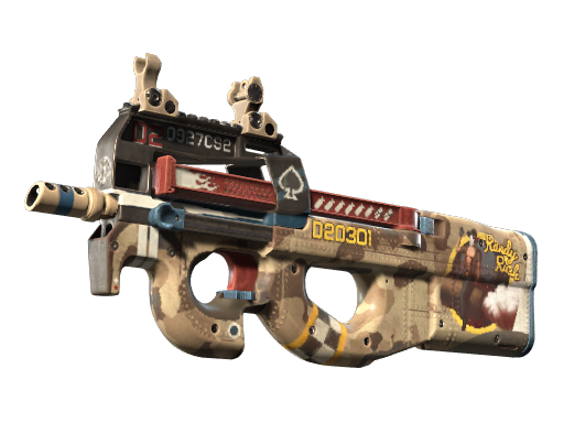 Buy CS2 smg StatTrak™ P90 | Randy Rush (Minimal Wear) skin