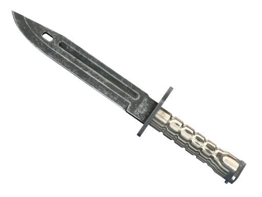 Buy CS2 knife ★ Bayonet | Black Laminate (Minimal Wear) skin