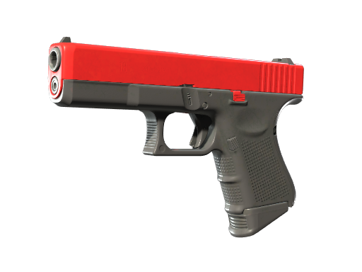 Buy CS2 pistol Glock-18 | Candy Apple (Minimal Wear) skin