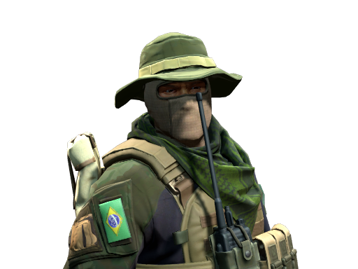 Buy CS2 agent Primeiro Tenente | Brazilian 1st Battalion skin