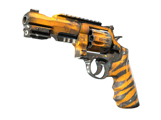 Buy CS2 pistol R8 Revolver | Skull Crusher (Well-Worn) skin