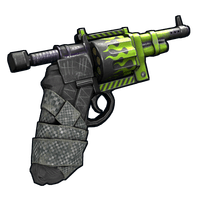 Buy Rust weapon Toxic Flame Revolver skin