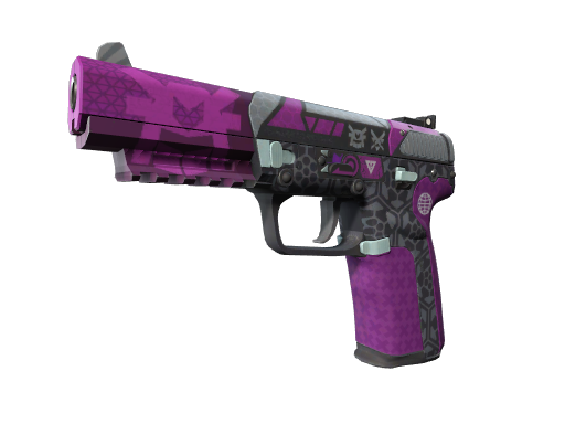 Buy CS2 pistol StatTrak™ Five-SeveN | Violent Daimyo (Factory New) skin
