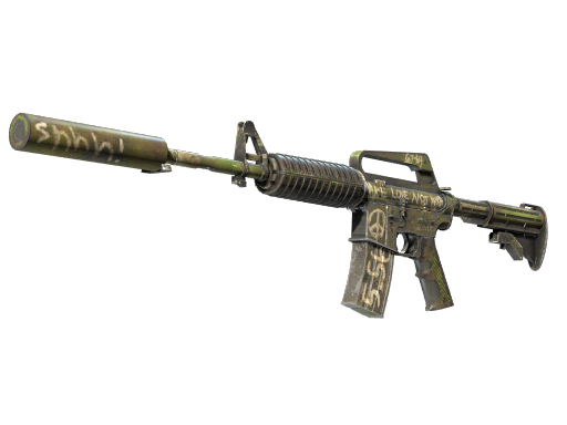Buy CS2 rifle StatTrak™ M4A1-S | Flashback (Well-Worn) skin