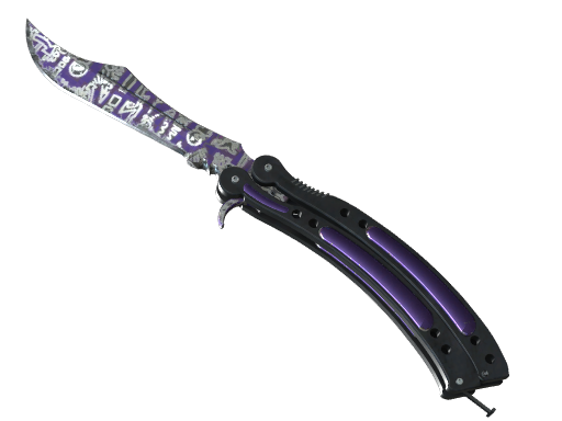 Buy CS2 knife ★ StatTrak™ Butterfly Knife | Freehand (Well-Worn) skin