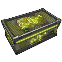 Buy Rust misc Neon Sulfur Storage skin