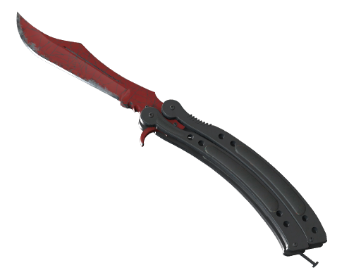 Buy CS2 knife ★ StatTrak™ Butterfly Knife | Crimson Web (Field-Tested) skin