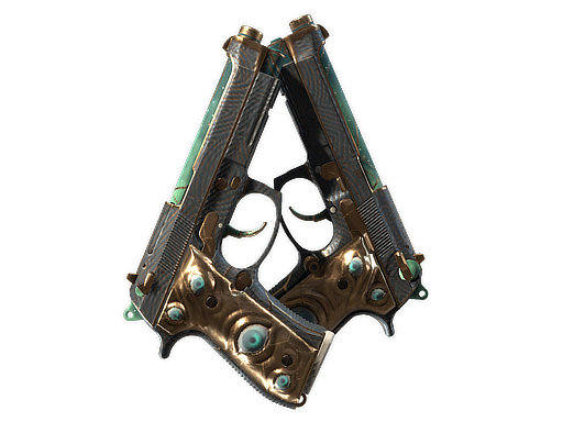 Buy CS2 pistol StatTrak™ Dual Berettas | Angel Eyes (Minimal Wear) skin
