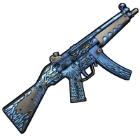 Buy Rust weapon Skullkiller MP5 skin