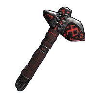Buy Rust weapon Stone Hatchet from Hell skin