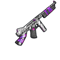 Buy Rust weapon Zebra Thompson skin