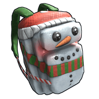 Buy Rust misc Snowman Backpack skin