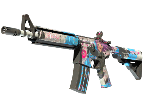Buy CS2 rifle M4A4 | Temukau (Battle-Scarred) skin