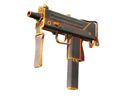 Buy CS2 smg MAC-10 | Heat (Field-Tested) skin