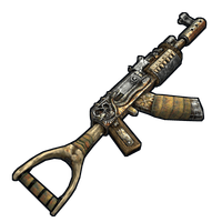 Buy Rust weapon Crypt of Death AK47 skin