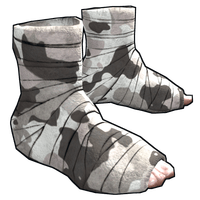 Buy Rust clothing Arctic Protection Burlap Shoes skin