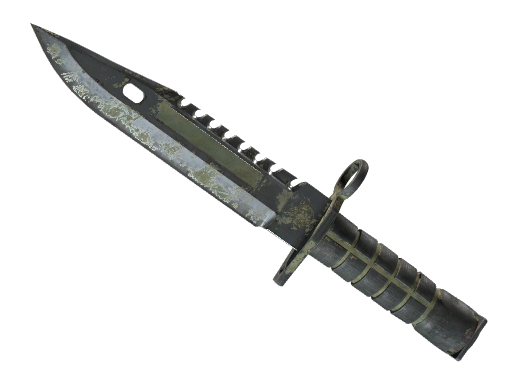 Buy CS2 knife ★ M9 Bayonet | Safari Mesh (Battle-Scarred) skin