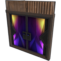 Buy Rust misc Tempered Sheet Metal Double Door skin