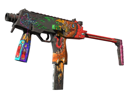 Buy CS2 smg MP9 | Food Chain (Battle-Scarred) skin