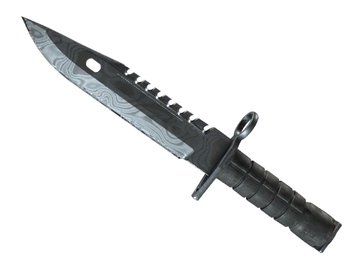 Buy CS2 knife ★ StatTrak™ M9 Bayonet | Damascus Steel (Field-Tested) skin