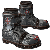Buy Rust clothing Knights Templar Boots skin
