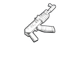 Buy Rust weapon Comics AR skin