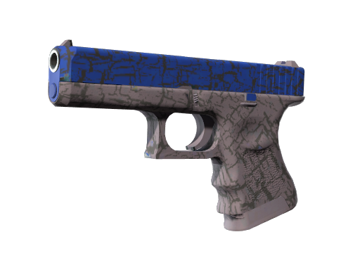 Buy CS2 pistol StatTrak™ Glock-18 | Blue Fissure (Minimal Wear) skin