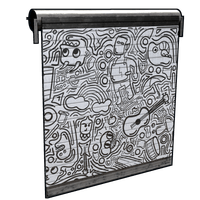 Buy Rust misc Doodle Garage Door skin