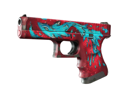 Buy CS2 pistol Glock-18 | Water Elemental (Field-Tested) skin