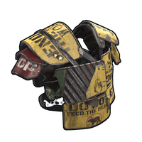 Buy Rust clothing Caution Vest skin