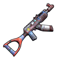 Buy Rust weapon Corrupted AR skin