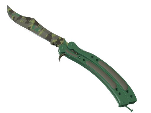 Buy CS2 knife ★ Butterfly Knife | Boreal Forest (Minimal Wear) skin