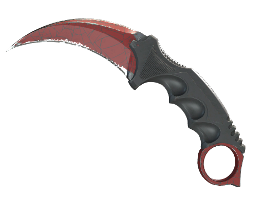 Buy CS2 knife ★ Karambit | Crimson Web (Field-Tested) skin